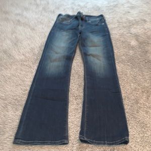 Express Barely Boot mid rise OS